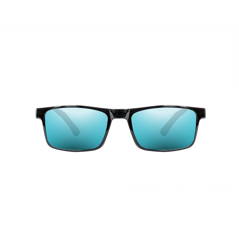 Magnetic Sunglasses Slim Edition/Blue Polarized Lenses∣Gift - แว่นกันแดด - วัสดุอื่นๆ สีดำ