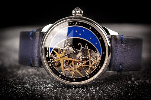 Flagman & Co. 太空手錶 , 月球表 , 婚姻觀 , 客製化手錶 , 鏤空腕錶 男