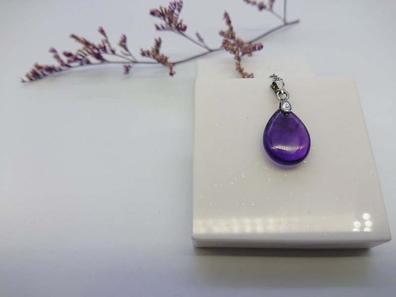 Beloved Amethyst Necklace - Necklaces - Crystal Purple