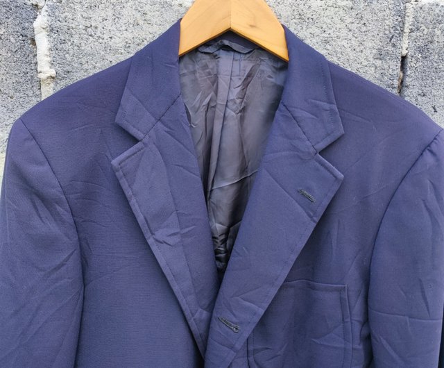 Vtg Ward Bros Blue Wool Coat outlet