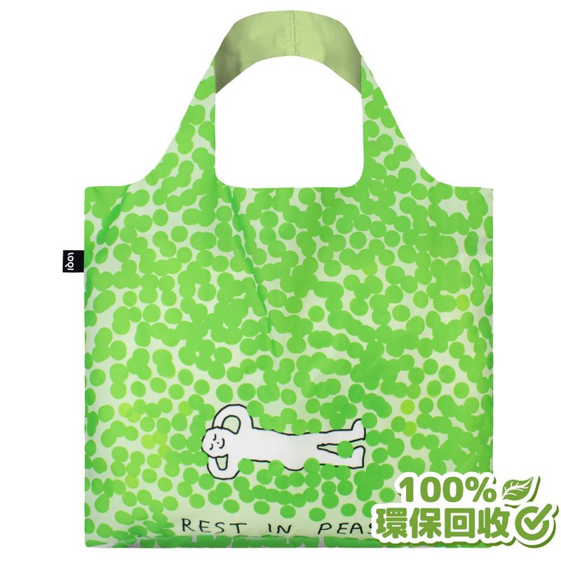 LOQI BAG - CBRP - กระเป๋าแมสเซนเจอร์ - เส้นใยสังเคราะห์ สีเขียว