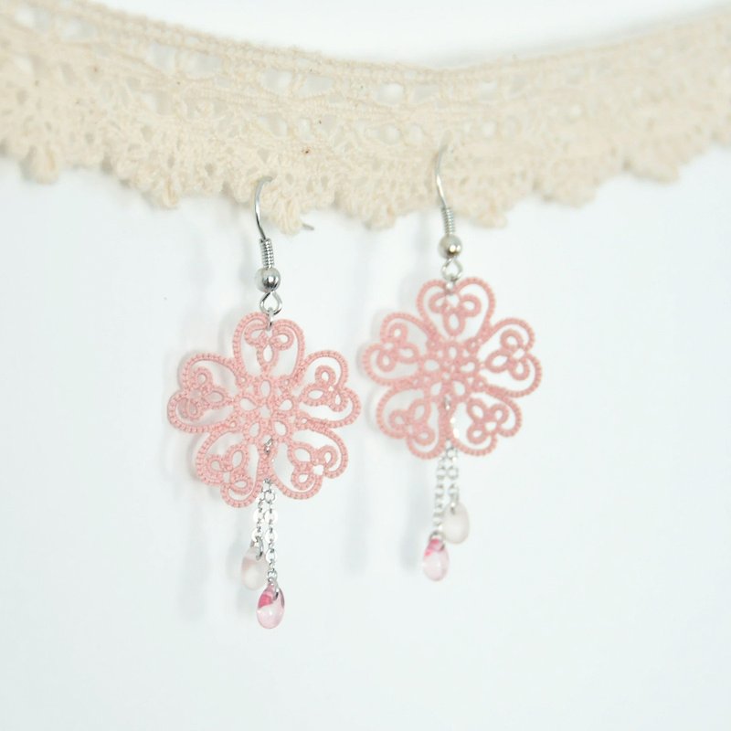 Customized Sakura Cherry Blossom Earrings