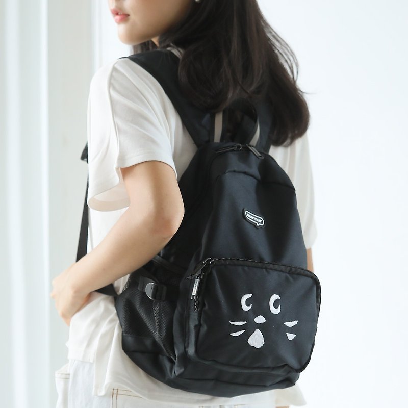 murmur travel storage backpack-NYA- - Messenger Bags & Sling Bags - Polyester Black