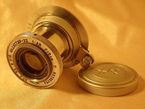 geokubanoid INDUSTAR-22 50mm f3.5 3.5/50mm RED P 鏡頭 M39 LTM Leica Zork