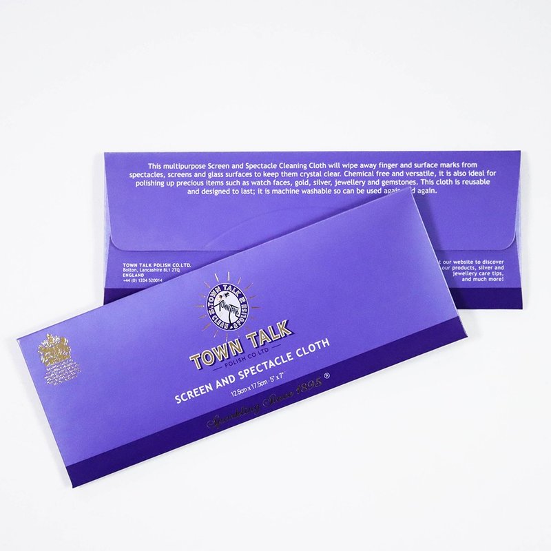 英國 Town Talk【鏡片屏幕拭亮布】  眼鏡布 - 其他 - 棉．麻 