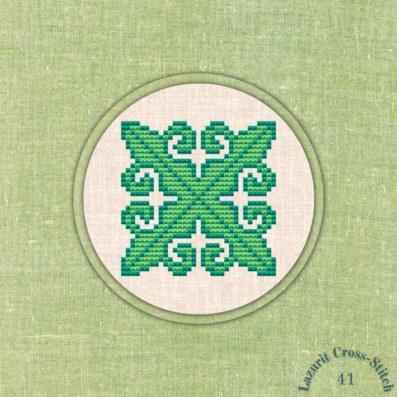 Ornament cross stitch pattern - 其他數位商品 - 其他材質 