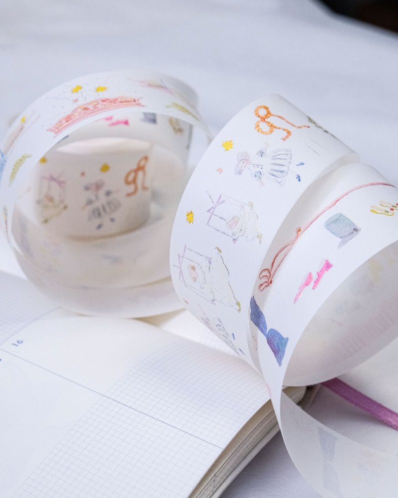 旋律之外 - Foil PET 紙膠帶 | 3.5cm x 5m - 貼紙 - 紙 