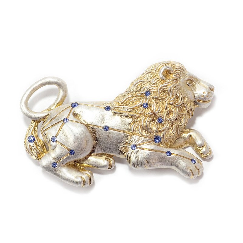 しし座ブローチ Leo PB139 - 胸針 - 其他金屬 銀色