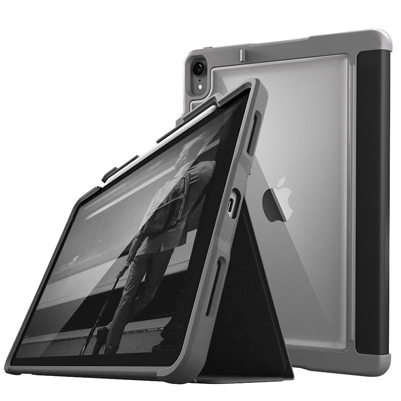 【STM】Dux Plus iPad Pro 11吋專用 軍規防摔保護殼 (黑) - 平板/電腦保護殼 - 塑膠 黑色