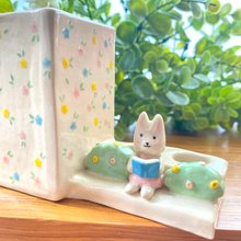 かわいい手作りの陶器人形です。 - ショップ cher's pottery