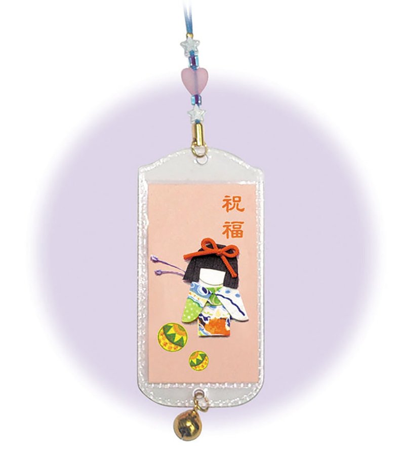 祈福袋 和紙人形 小巧吊飾DIY材料包A-5 001(2組入) - 其他 - 紙 