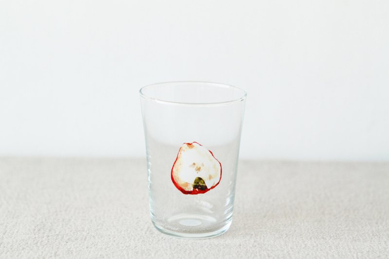 【+t企劃】水果玻璃杯-蓮霧半顆 - 玻璃杯 - 玻璃 透明