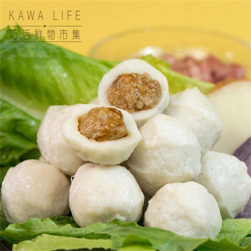 【合喬饗鮮】包餡福州丸300g/福州丸/魚漿/豬肉/滿999再送保冰袋 - 其他 - 新鮮食材 