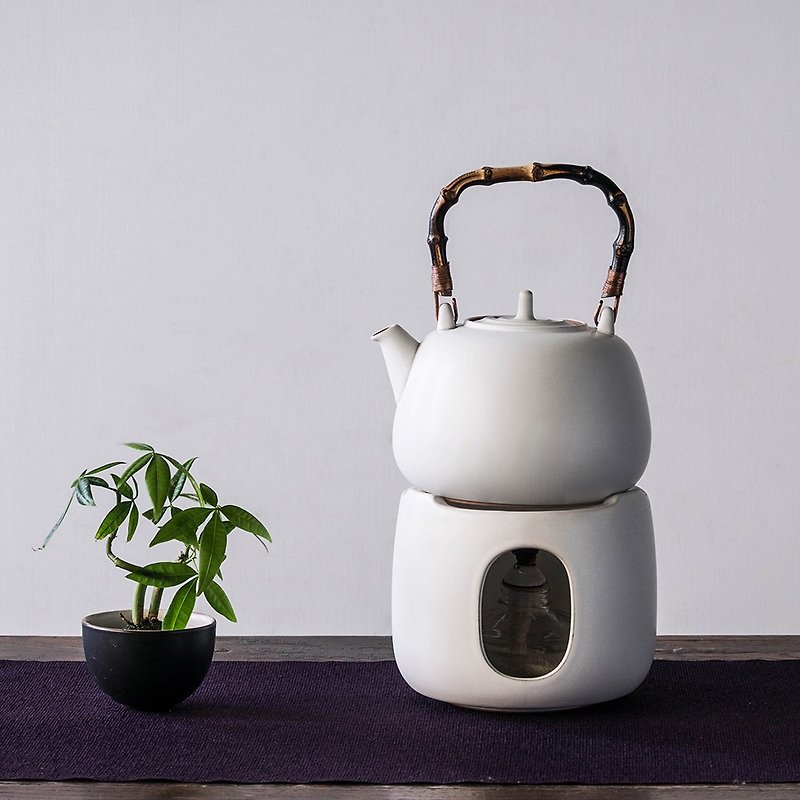 Tao Zuofang │11-type kettle group - Bar Glasses & Drinkware - Pottery White