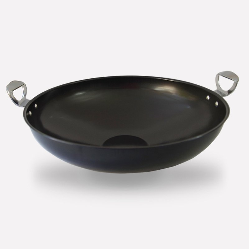 Iron pot series - China Iron Frying Pan 36cm - Cookware - Other Metals Silver