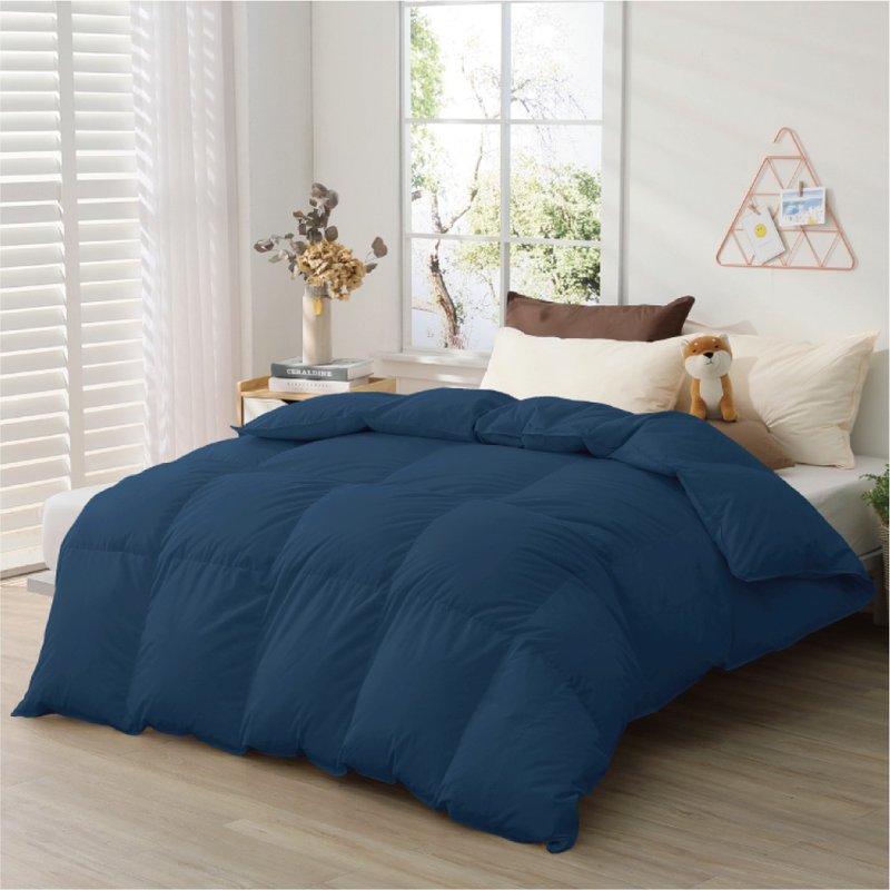 Double/Winter Moon Duvet/Good Storage, Machine Washable, No Duvet Cover, Super Warm - Calm Blue - Blankets & Throws - Down 