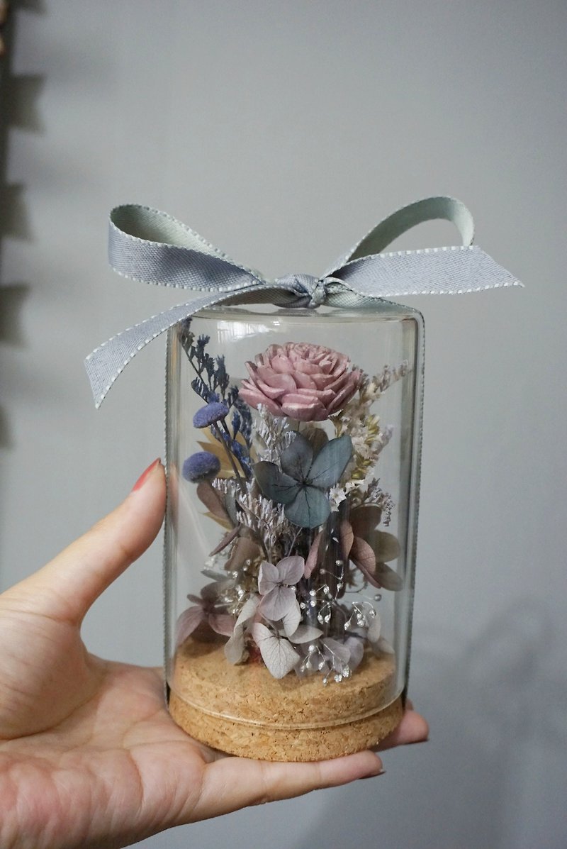 flower in bell jar vase - Dried Flowers & Bouquets - Plants & Flowers 