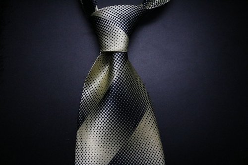 壞紳士 大格紋真絲領帶/紳士商務風necktie