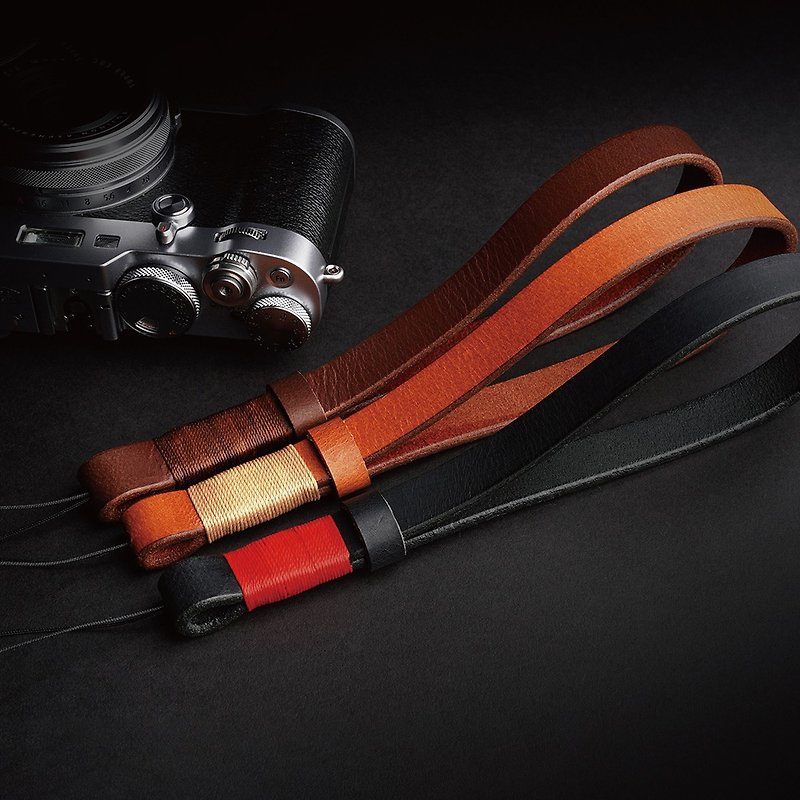 Coiling_String Wrist Strap - Camera Straps & Stands - Genuine Leather Multicolor