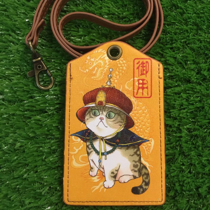3貓小舖~御用票卡夾(插畫家:十五川)(新款) - 證件套/識別證套 - 人造皮革 