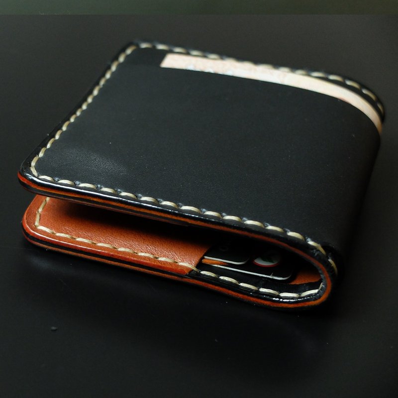 Mini Wallet Simone Sonata BT series Simone Sonata - Wallets - Genuine Leather Brown