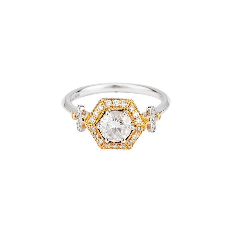 Arte Vitta Honeybee Galaxy Diamond Ring - แหวนทั่วไป - เครื่องประดับ สีเหลือง