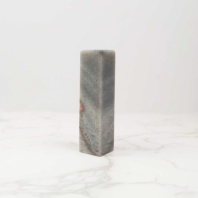 客製化手工印章-|老撾石1.5x1.5 CM |手工篆刻印章 - 印章/印台 - 石頭 