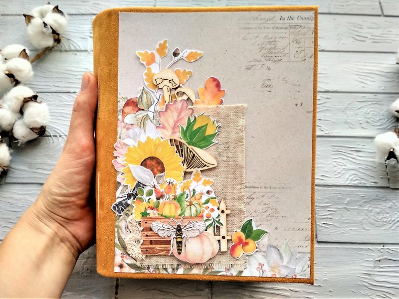 美麗的婚禮花束日記 手工製作的玫瑰筆記本 花邊浪漫日記
