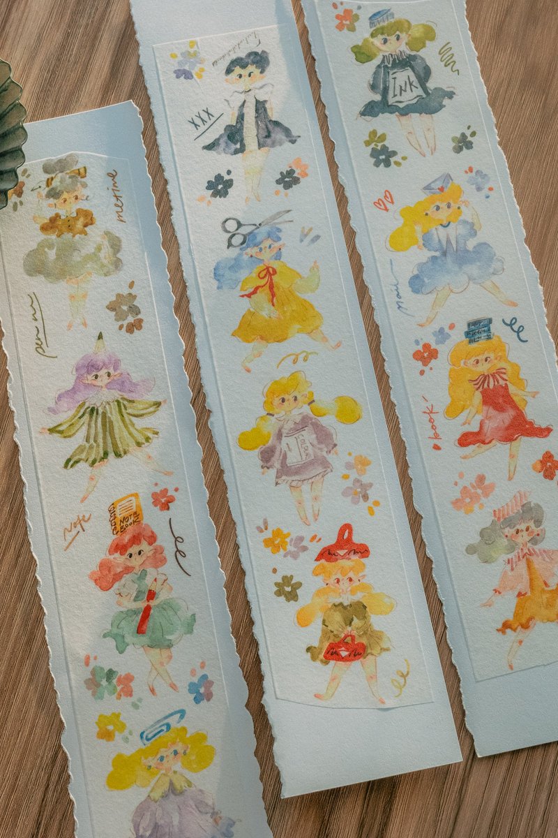 Stationery Fairy Washi-tape - มาสกิ้งเทป - วัสดุอื่นๆ 