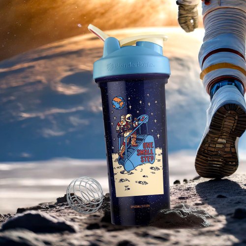Blender Bottle x Owala 官方授權旗艦店 BlenderBottle【Pro28】Tritan高透視搖搖杯 月球漫步 28oz/828ml