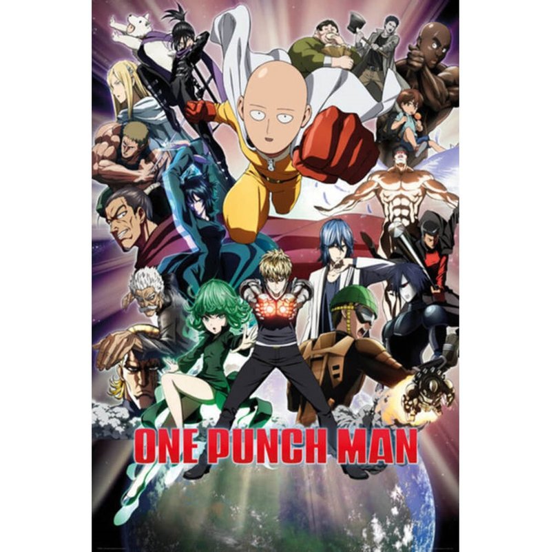 【一拳超人】One Punch Man 英雄協會 進口海報 - 海報/掛畫/掛布 - 其他材質 多色