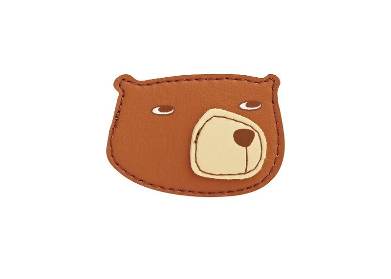 [Tail and Me] Exclusive Accessories Forest Animal Series Brown Bear/Brown - ปลอกคอ - วัสดุอื่นๆ สีนำ้ตาล