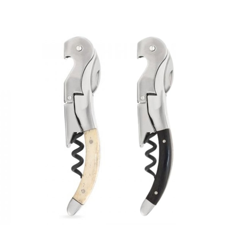 【PULLTEX】Handmade cow bone/horn two-stage bottle opener made in Spain - ที่เปิดขวด/กระป๋อง - โลหะ 