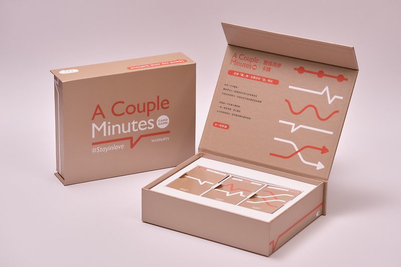 紙 桌遊/玩具 多色 - 女人迷 A Couple Minutes丨關係同步卡牌