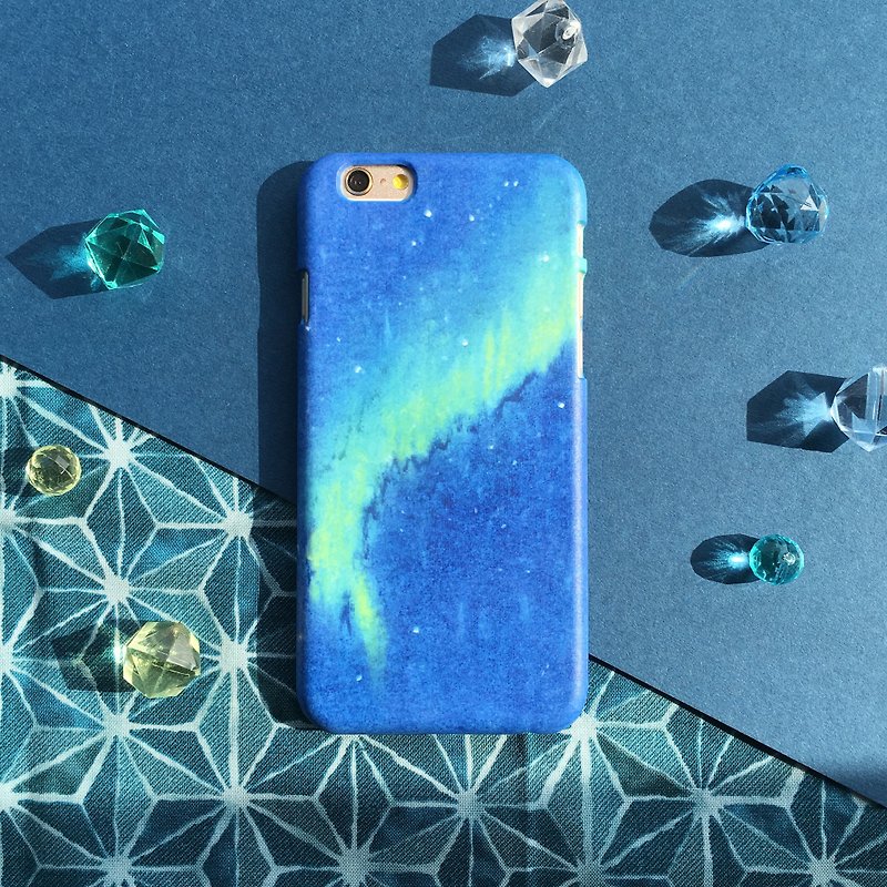 Aurora-phone case iphone samsung sony htc zenfone oppo LG - Phone Cases - Plastic Blue