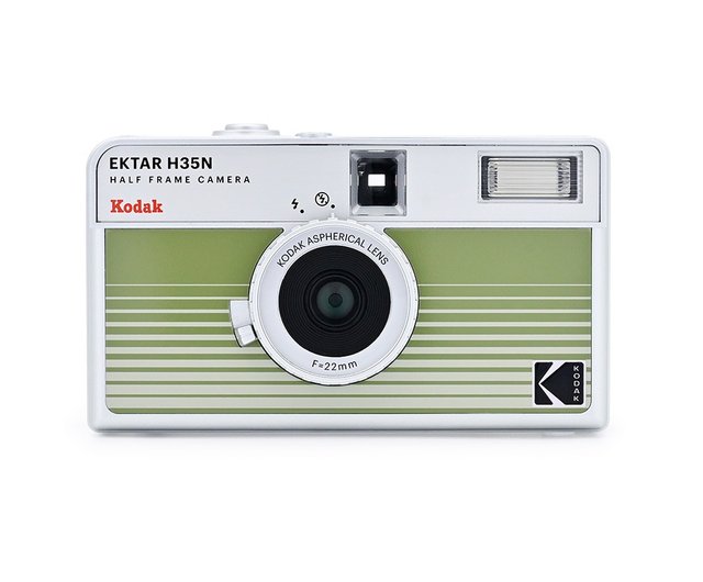 Kodak Kodak] Retro Film Camera Kodak Ektar H35 Green Half-frame Camera -  Shop kodak-tw Cameras - Pinkoi
