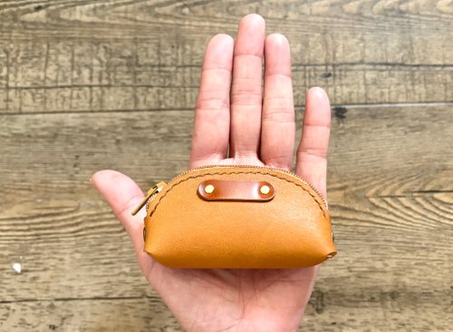 POPO黃冠綸創意皮件 POPO│掌心│皮革立體零錢包 leather