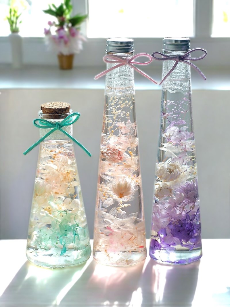 Summer limited edition preserved flower floating vase workshop - Plants & Floral Arrangement - Plants & Flowers 