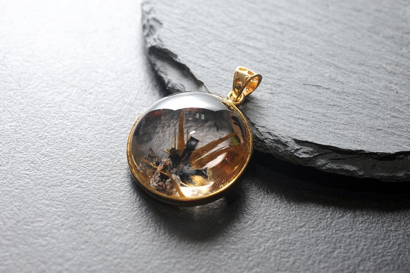 鈦金 礦石/水晶/靈修/開運/招財/破煞/防小人 - 項鍊 - 水晶 