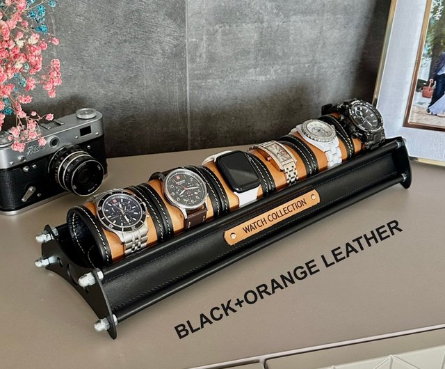 レザーウォッチスタンド、ウォッチボックス、ウォッチホルダー