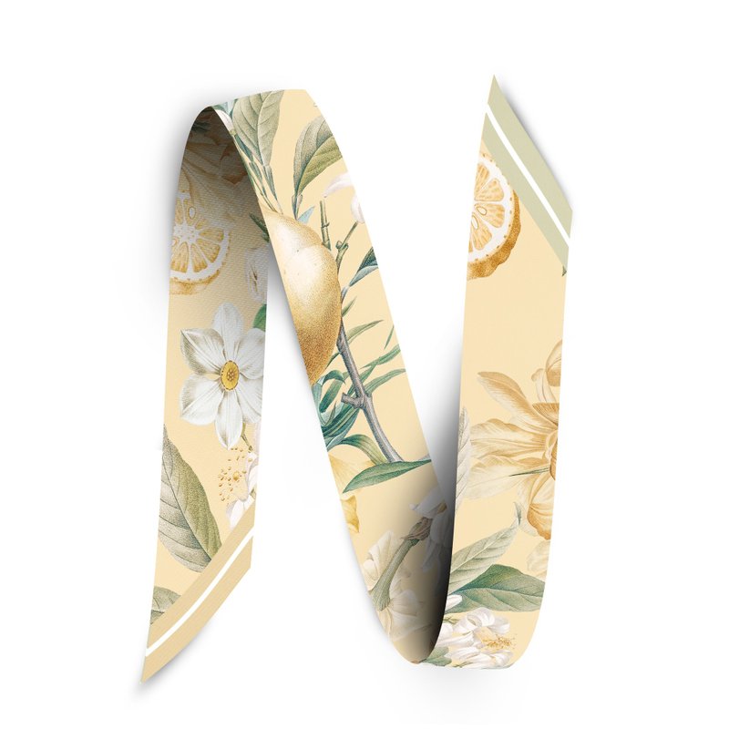 Lemon Twilly - Scarves - Silk Blue