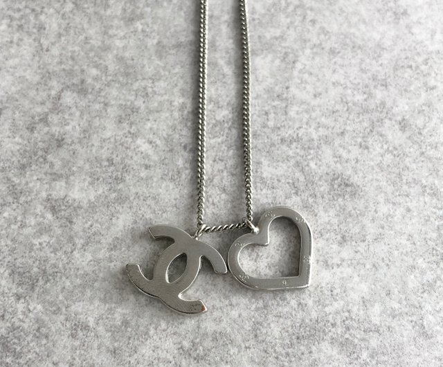 日本直送 名牌中古包 】CHANEL シャネル ネックレス シルバー ココ