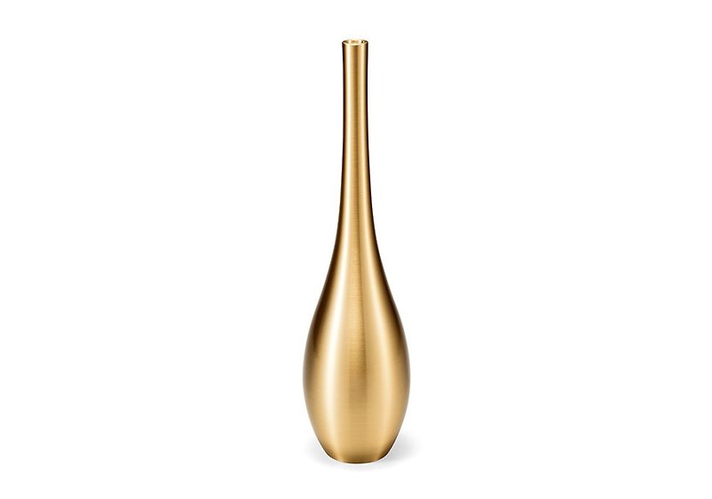 曾呂利花瓶 - L - 花瓶/花器 - 銅/黃銅 金色
