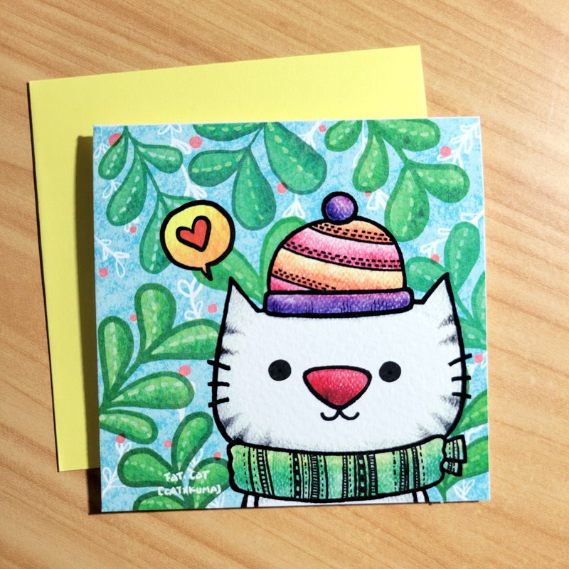 Wildcard - Cat - Cards & Postcards - Paper Multicolor