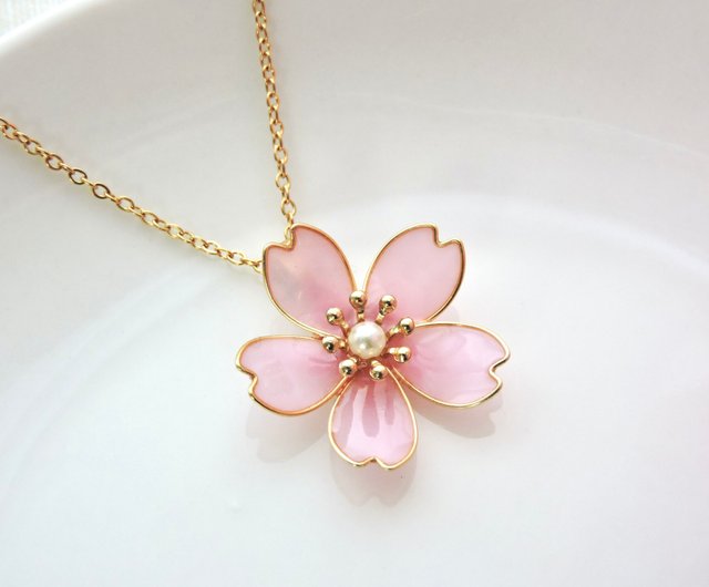 shoko yamabuki ネックレス　イヤリング　お花 bef514eb97958df4b420c82e34f82c