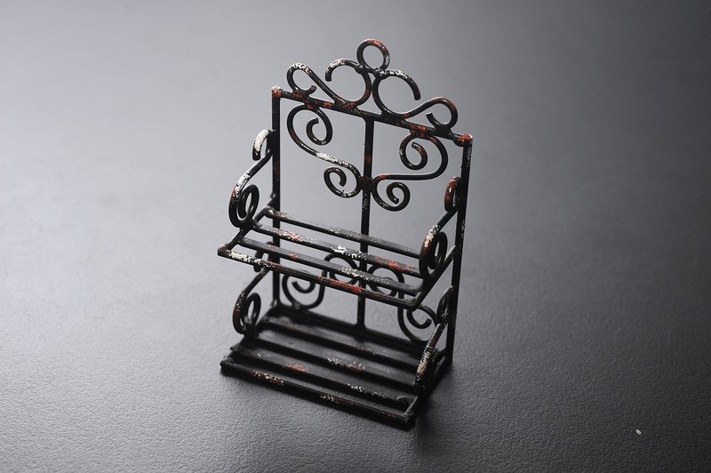 European style rack 1/12 pocket miniature object - Items for Display - Other Metals 