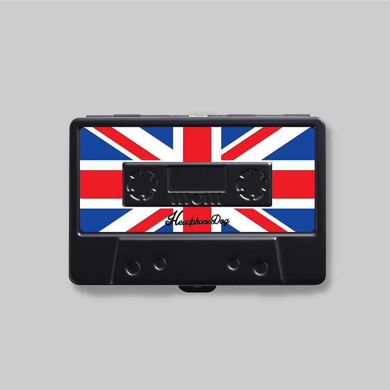 英倫風格 英國國旗限定_金屬烤漆卡帶名片盒/菸盒/鈔票夾/錢夾 - 名片夾/名片盒 - 其他金屬 多色