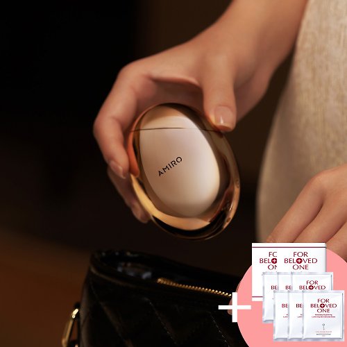 AMIRO 官方旗艦店 AMIRO x 寵愛之名 S1 時光機美容儀+亮白淨化光之鑰面膜3盒組