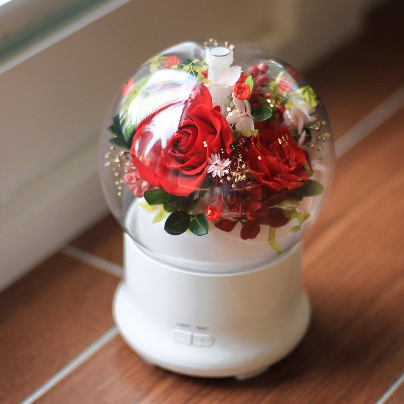 【一人成團】不凋花氛水氧機 手作體驗課程 台中 永生玫瑰香氛機 - 植栽/花藝 - 植物．花 
