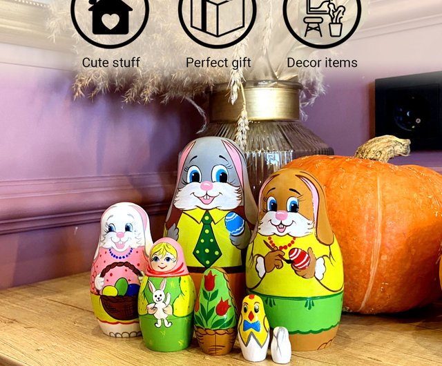 Easter nesting dolls on sale